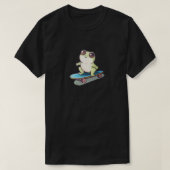 T-shirt Patinage Cute Frote (Design devant)