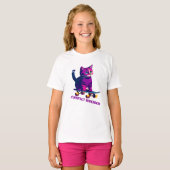 T-shirt Patinage de chat (Devant entier)