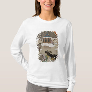 T-shirt Patinage de glace sur le lac congelé