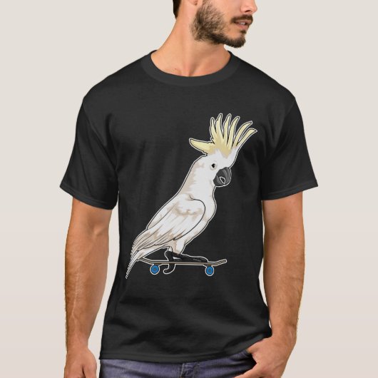 T-shirt Patinage de perroquets (Devant)
