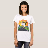 T-shirt Patinage de piste (Devant entier)