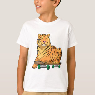 T-shirt Patinage de Tiger