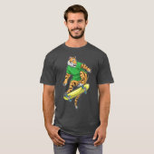 T-shirt Patinage de Tiger (Devant entier)