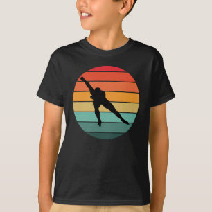 T-shirt Patinage de vitesse Patinage de glace Patinage de