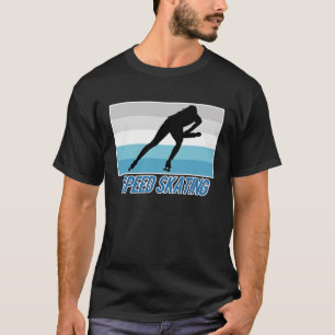 T-shirt Patinage de vitesse pour hommes et femmes