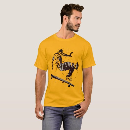 T-shirt Patinage Graphique en Patinage (Devant entier)