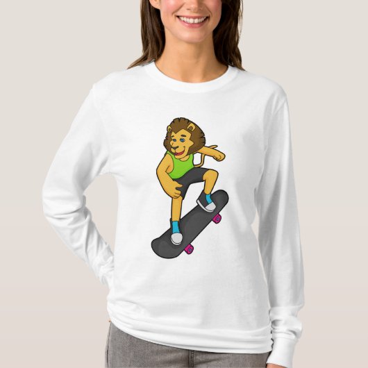 T-shirt Patinage Lion (Devant)