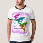T-SHIRT PATINAGE OLYMPIQUE (Devant)