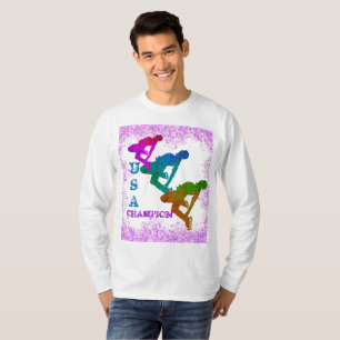T-SHIRT PATINAGE OLYMPIQUE