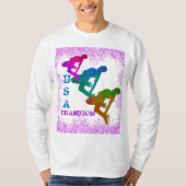 T-SHIRT PATINAGE OLYMPIQUE (Devant)