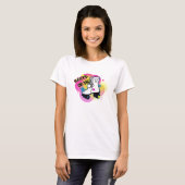 T-shirt Patinage ou mort 80's (Devant entier)