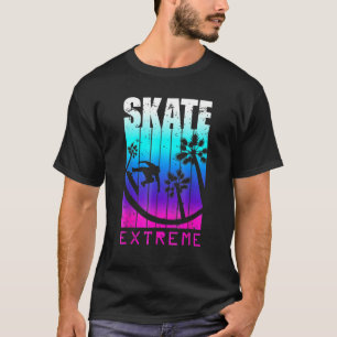 T-shirt Patinage Ou Mort Skateboard Street Attitude extrêm