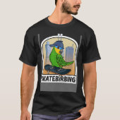 T-shirt Patinage Parrot I Orange ailé Amazon (Devant)