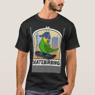 T-shirt Patinage Parrot I Orange ailé Amazon