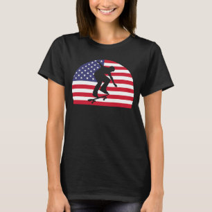 T-shirt Patinage patinage patinage amusant vêtements de sp