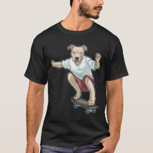 T-shirt Patinage Pitbull