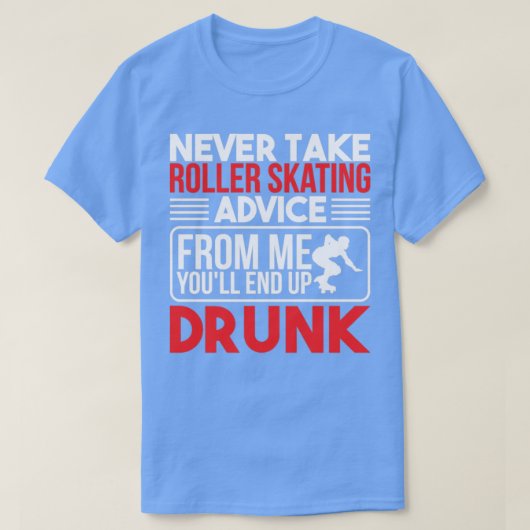 T-shirt Patinage pour filles Roller Patinage Roller Patina (Design devant)