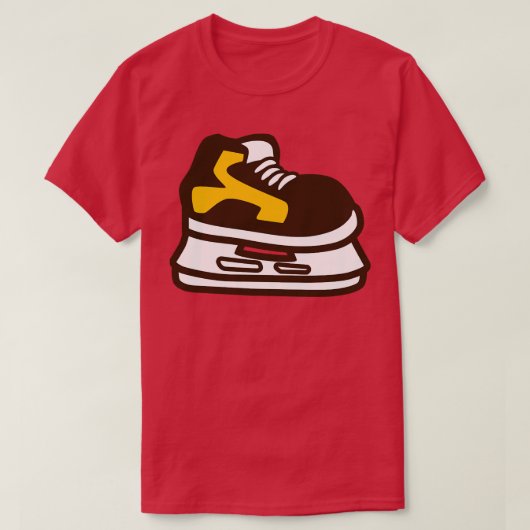 T-shirt Patinage sur glace (Design devant)