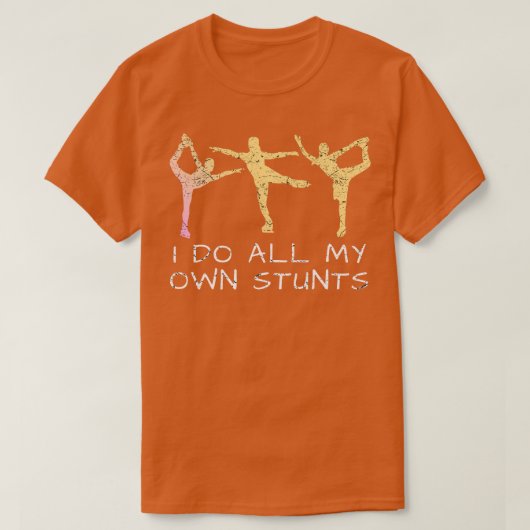 T-shirt Patinage sur glace (Design devant)