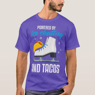 T-shirt Patinage sur glace amusant Taco Lover Citation Pat