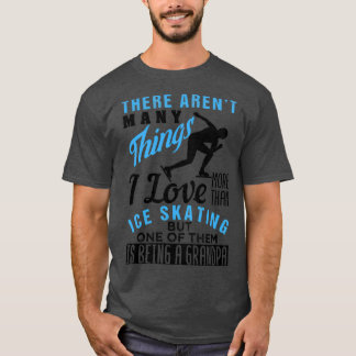 T-shirt Patinage Sur Glace Et Être Papa 1
