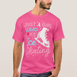 T-shirt Patinage sur glace Patineur sur glace Figure Patin