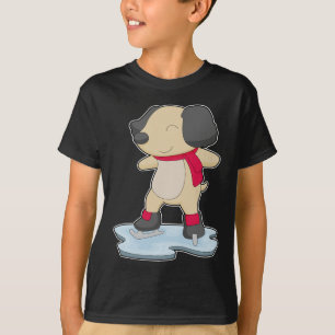 T-shirt Patinage sur glace Patins à glace