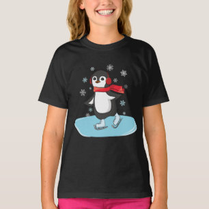 T-shirt Patinage sur glace Pingouin