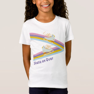 T-Shirt Patinage sur glace Retro Anniversaire Photo