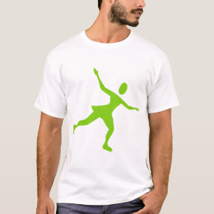 T-shirt Patinage sur glace - Vert Martien