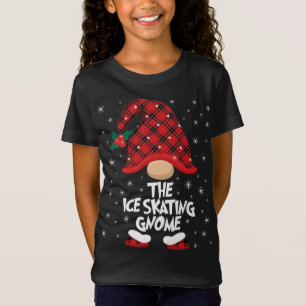 T-Shirt Patinage sur glaceBuffalo Plaid Christmas Match