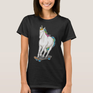 T-shirt Patinage Unicorn