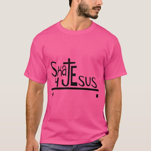T-shirt Patiner Jésus (Devant)