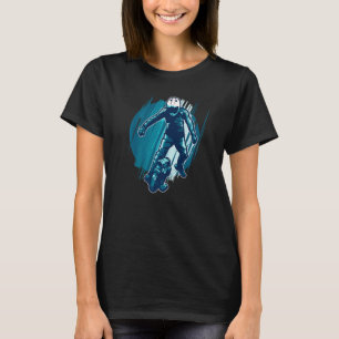 T-shirt Patineur à monocycle électrique