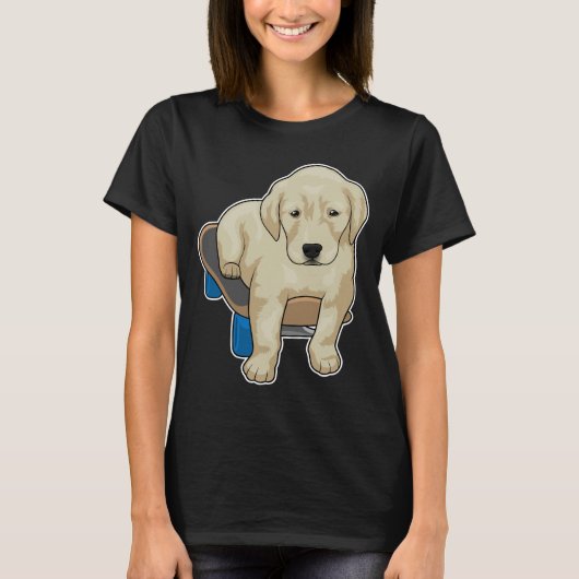 T-shirt Patineur de chiens (Devant)