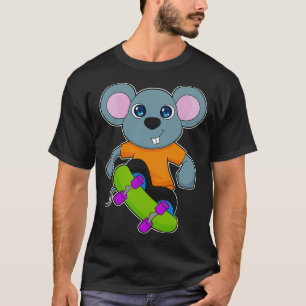 T-shirt Patineur de souris Skateboard 2