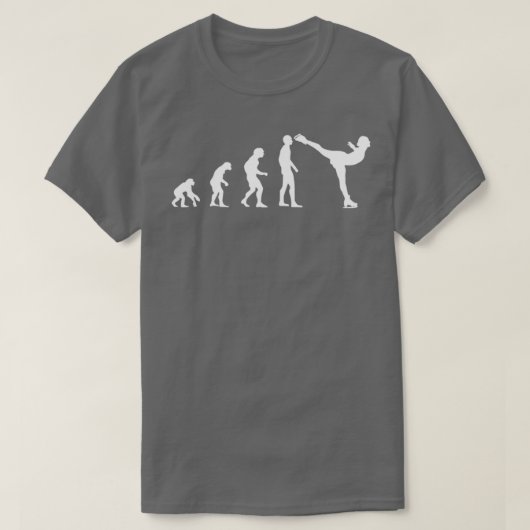 T-shirt Patineur d'évolution (Design devant)