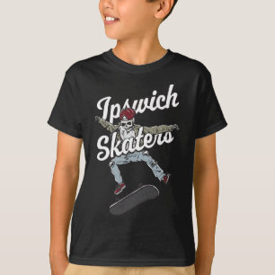 T-shirt Patineur d'Ipswich patinage drôle humour skateboar