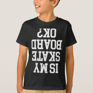 T-shirt Patineur Drôle Et Conception De Planche Pour Skate