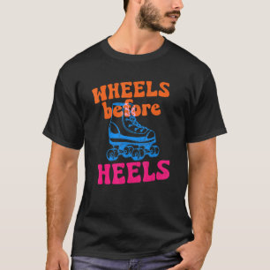 T-shirt Patineuse à rouleaux cool 1970 Retro 1