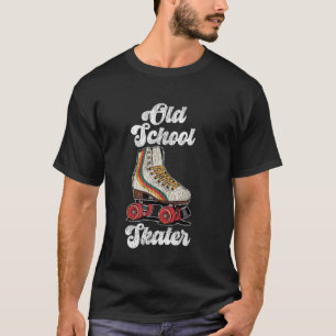 T-shirt Patineuse à roulettes Cool Rétro Années 70 Ancienn