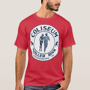 T-shirt Patinoire à rouleaux du Colisée - Greensburg, PA