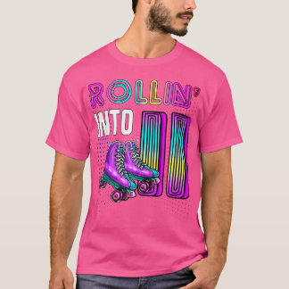 T-shirt Patinoire à roulettes Rollin' Into 11 11e annivers
