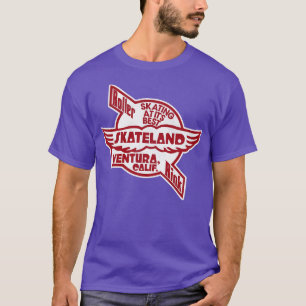 T-shirt Patinoire Vintage Skateland Ventura California