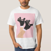 T-shirt Patins à rouleaux de l'univers cool Derby Patins c (Devant)