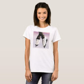 T-shirt Patins artistiques (Devant entier)