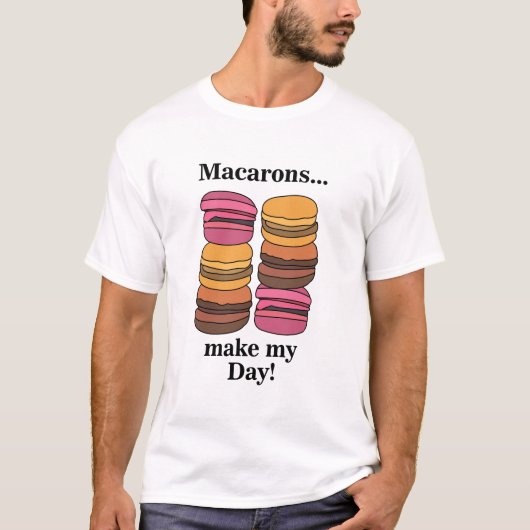 T-shirt Pâtisserie Macaron Sweet Baker (Devant)