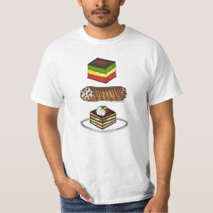 T-shirt Pâtisseries italiennes Tiramisu Rainbow Cookie Can