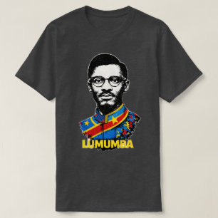 T-shirt Patrice Lumumba Panafricain Révolutionnaire Congo