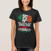 T-shirt Patrick Day irish Ireland root Magyar Hungary Flag (Devant)